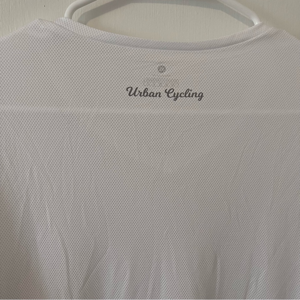 Urban Cycling Men’s Mesh Base Layer White Long Sleeve Cycling Undershirt - Picture 5 of 5